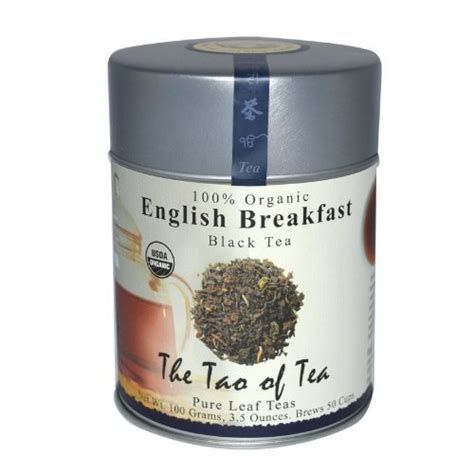 The Tao Of Tea 100 Organic Hearty Black Tea Blend English