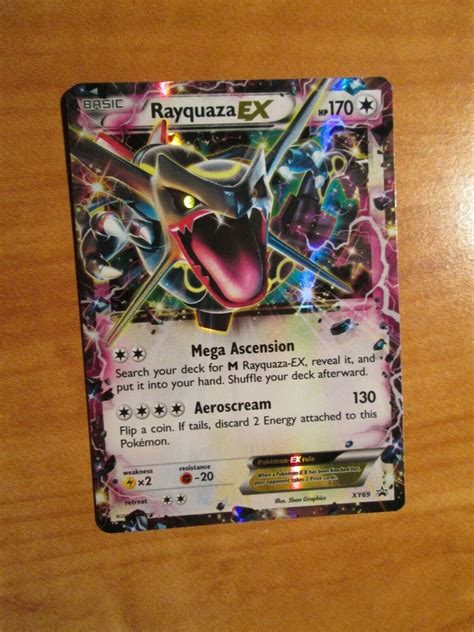 Nm Pokemon Rayquaza Ex Card Black Star Promo Set Xy Ultra Rare Box