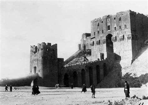 Date 1925, Castle in Aleppo, Syria #syria #aleppo #old #ancient #history #castles | British ...