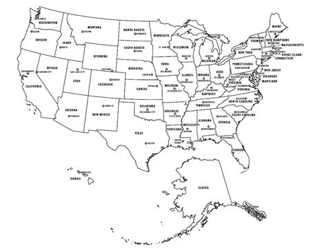 Printable US Map - Printable JD