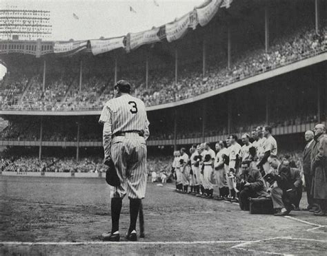 George Herman Babe Ruth Farewell Speech Genius