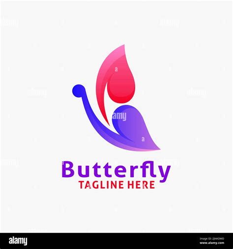 Awesome Butterfly Logo Hi Res Stock Photography And Images Alamy