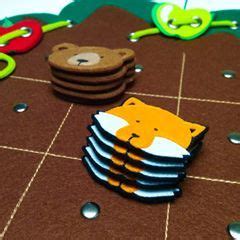 Крестики-нолики с лисичками и мишками 🐱🐻 #развивающиеигрушки # ...