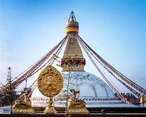 The Stupas of Swayambhunath and Bodhnath in Kathmandu, Nepal - LOUIS MONTROSE PHOTOGRAPHY