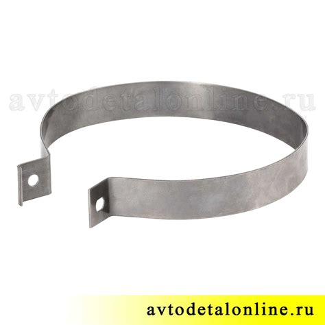 Хомут глушителя УАЗ - лента на глушитель Люкс 3151-1203043, много ФОТО