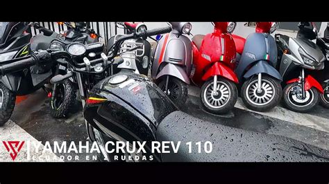 CLIPS YAMAHA CRUX REV 110 AÑO 2022 MOTOCICLETAS YouTube