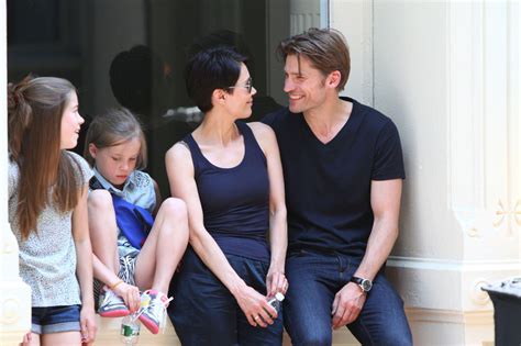 Nikolaj Fangirl Team Nikolaj Coster Waldau With His Wife And Daughters