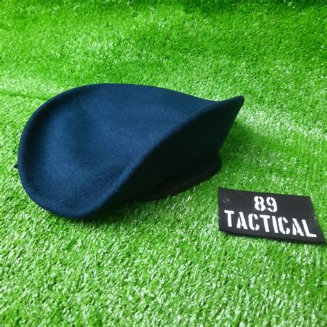 Jual Baret Brimob Bahan Camel Biru Dongker Shopee Indonesia