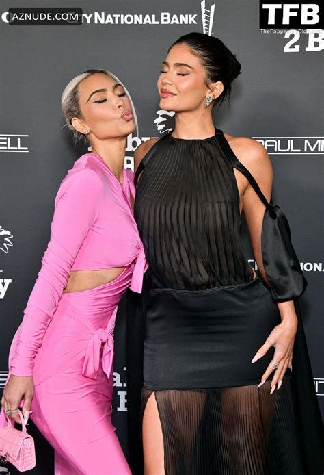 Kylie Jenner Sexy Seen Showcasing Her Hot Figure At A Gala In West