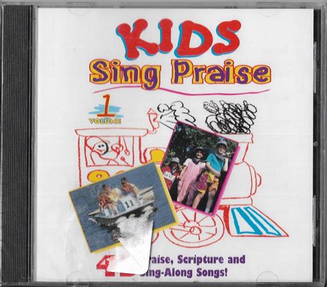 Kids Sing Praise Volume 1 Cd 1995 Bible Christian 43 Praise Scripture