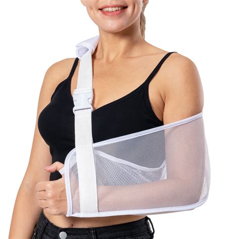Two Broken Arms In Slings