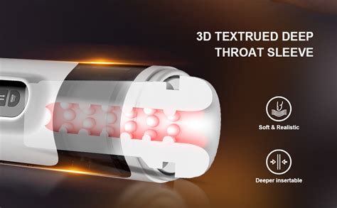 6 In 1 Male Stroker Toy Hands Free Male Masturabating Mens Adult Toys Masturbator Thrusting Sex