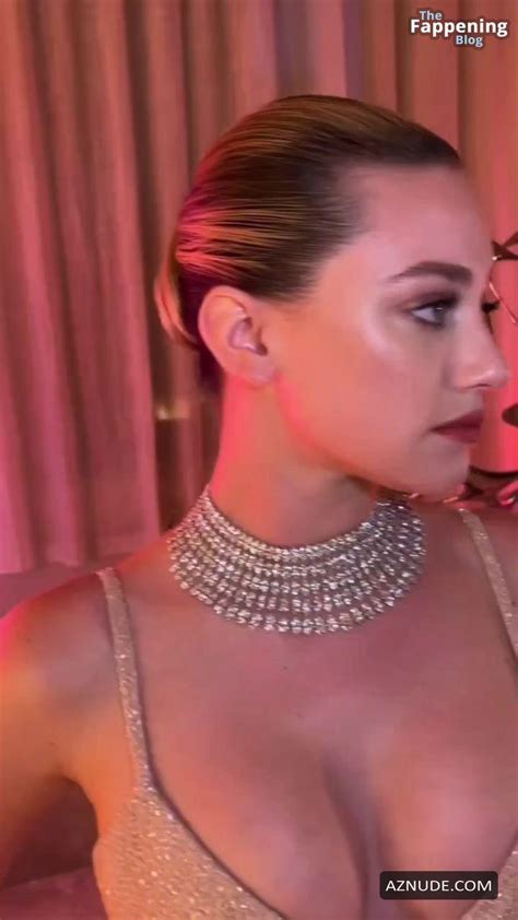 Lili Reinhart Flaunts Her Sexy Tits At Giorgio Armani S One Night In