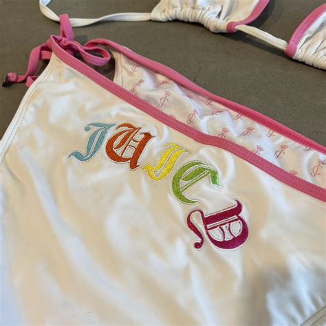 Juicy Couture Bikini Size Large But Can Fit Medium Depop