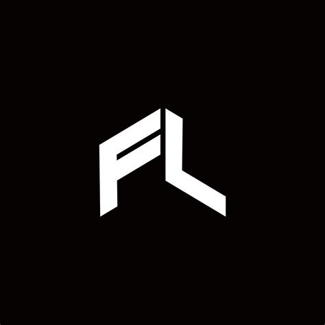 Fl Logo Monogram Modern Design Template 3026311 Vector Art At Vecteezy