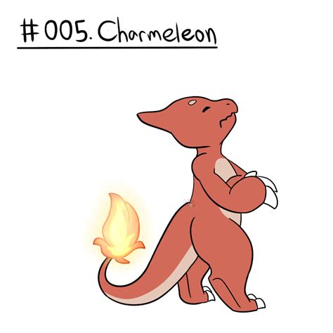 Pokedex : 005 Charmeleon by TheLittleShapeshifter