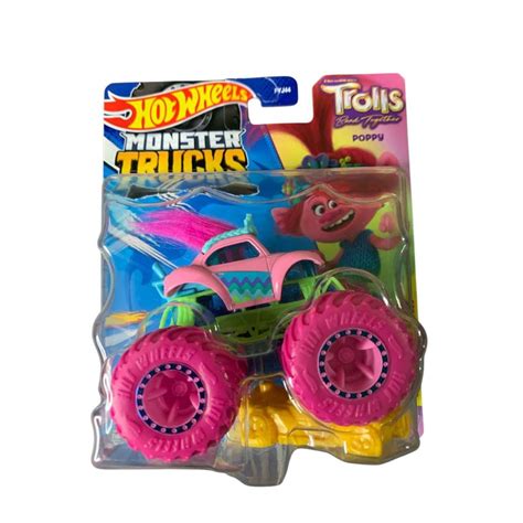 HOT WHEELS MONSTER TRUCK POPPY DREAMWORKS TROLLS BAND TOGETHER Shopee Malaysia