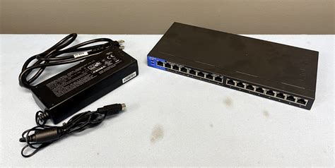 Linksys LGS116PV2 16 Port Business Desktop Gigabit PoE Switch LGS116P