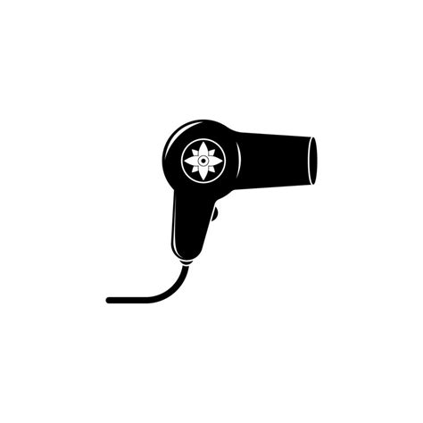 Hair Dryer Vector Icon Illustration 23193978 Vector Art At Vecteezy