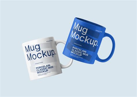 Wall Mounted Flag Mockup — Blank Mockup Item