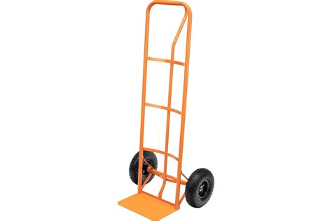 Двухколесная ручная тележка СТРОЙМАШ площадка 350x235 мм ...