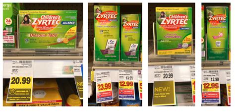 NEW High Value Zyrtec Coupons + Kroger Deals! - Kroger Krazy