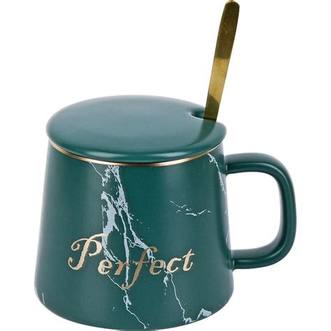 Кружка с крышкой и ложкой Nouvelle Perfect, 400 мл 1060066-2 - выгодная ...