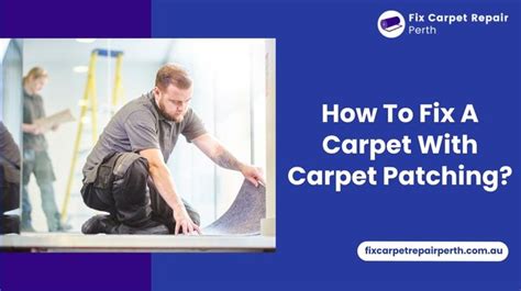 how to fix carpet