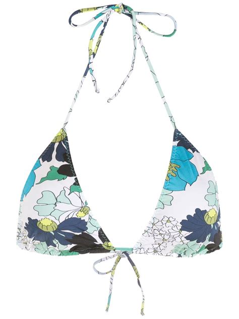 Clube Bossa Aava Bikini Top In Blue ModeSens