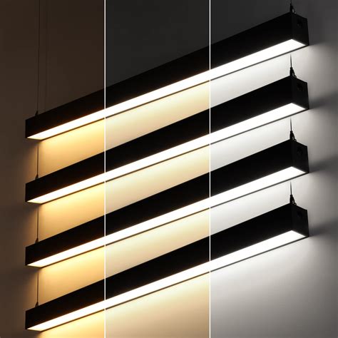 Buy LEONLITE 4FT Linkable LED Linear Light, 3CCT 40W 3000K/4000K/5000K ...