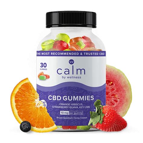 Hemp CBD Gummies Full Spectrum Calm By Wellness