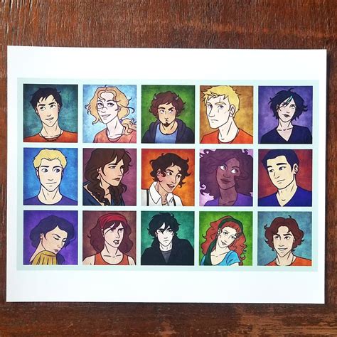 Full Cast Percy Jackson - Etsy