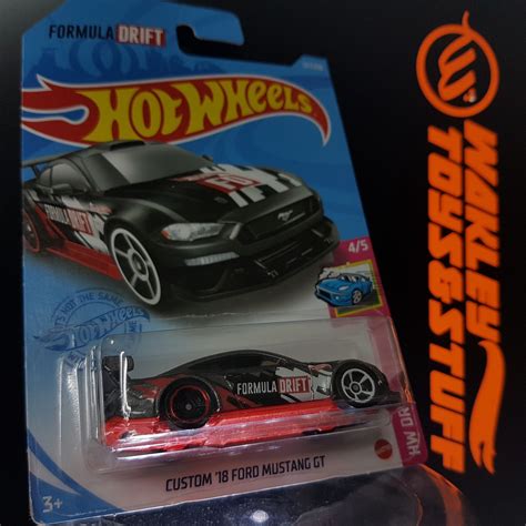 Hot Wheels Hw Drift Formula Drift Custom Ford Mustang Gt Shopee Malaysia