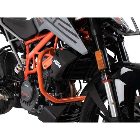 Pare carters orange Hepco Becker KTM 125 Duke à partir de 2021 F S A