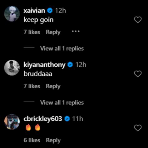 Kiyan Anthony drops 1-word reaction to former 3-star prospect Adam Njie
