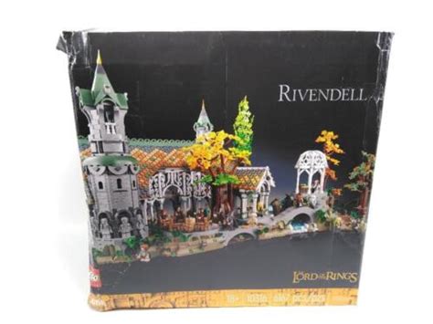 Lego Icons The Lord Of The Rings Rivendell Building Model Kit Ebay