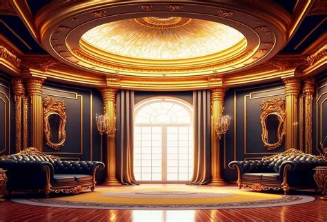 luxurious living room backdrop modern house interior meeting office