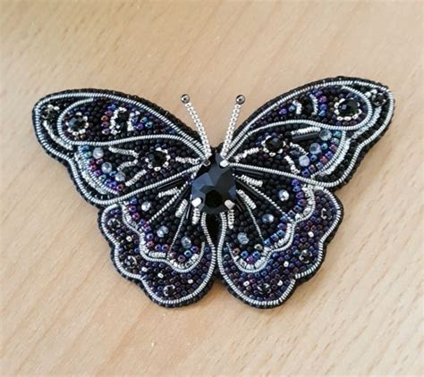 Бабочка "Ночная красавица" / Альбом пользователя Алла_Шмидт / Бусинка ...