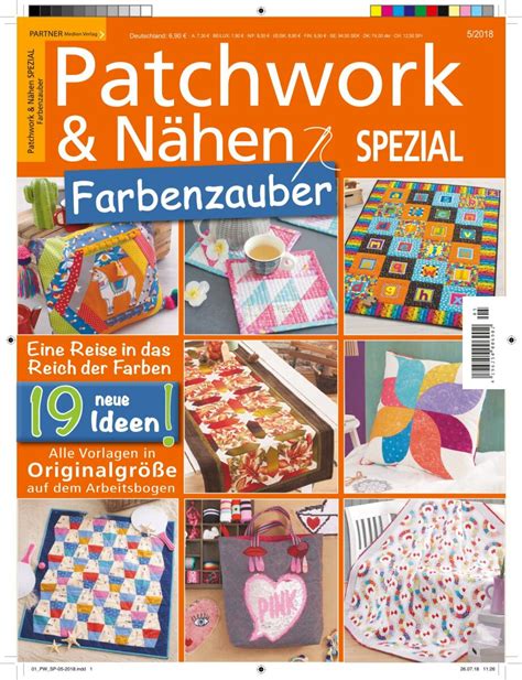 Patchwork Und Nähen 3 2022 Kleinigkeiten Printausgabe Oder E Paper 7 20