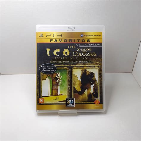 ICO e Shadow of the Colossus Collection HD Ps3 Midia Fisica Original ...
