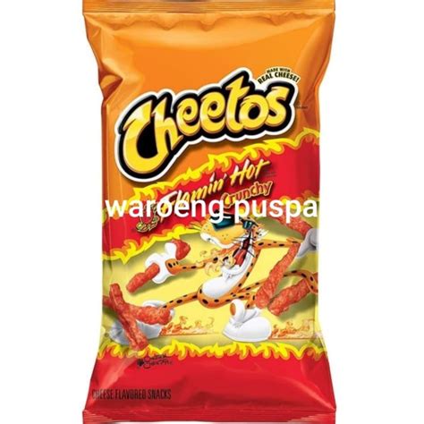 Jual Widyatmogrosir Cheetos Flamin Hot Crunchy Snack Import Gram Shopee Indonesia