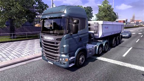 Euro Truck Simulator 2 Scania R500 Highline 6x2 Youtube