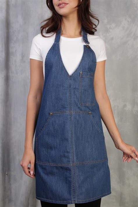 ФАРТУК ДЖИНСА СИНИЙ • HIPPOCRATES