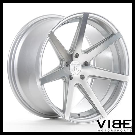 19 ROHANA RC7 SILVER CONCAVE WHEELS RIMS FITS INFINITI Q50 SEDAN Sold