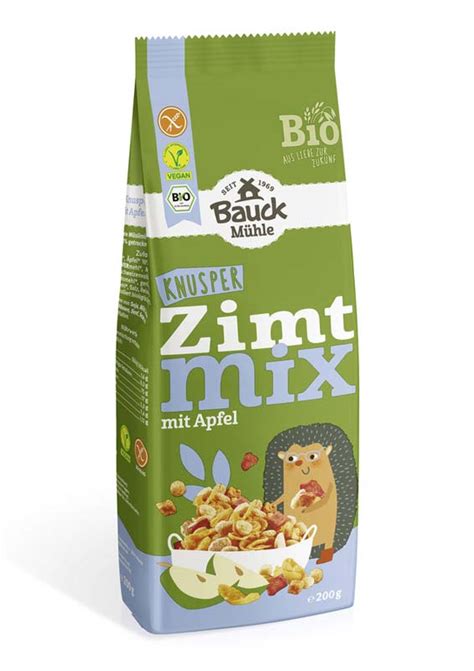 Bauckhof Knusper Zimt Mix Mit Apfel Bio NaturPur Shop