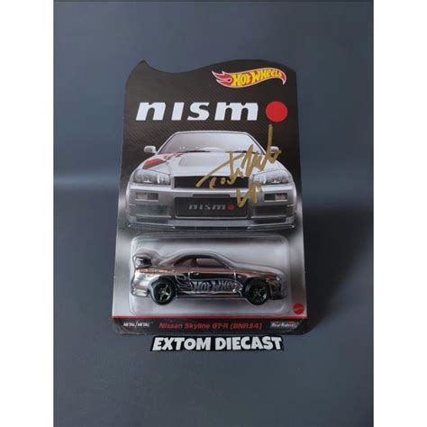 Jual Hot Wheels Rlc Nissan Skyline R Nismo Holo With Sign Toshi Lbwk Shopee Indonesia