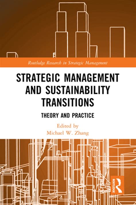 Strategic Management And Sustainability Transitions Ebook By Michael