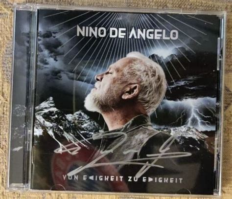 Nino De Angelo Signierte Cd Neu Original Autogramm Von Ewigkeit Zu