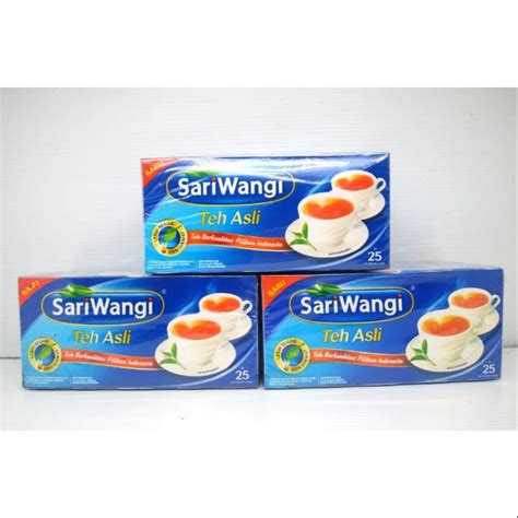 Jual Sariwangi Teh Celup Teh Asli Isi Pcs Tb Shopee Indonesia