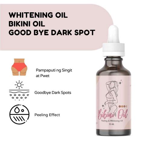 Private Parts Whitening Peeling Oil Serum Lighten Skin For Armpit Ass Intimate Parts And